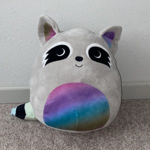 Max the Rainbow Raccoon Squishmallow